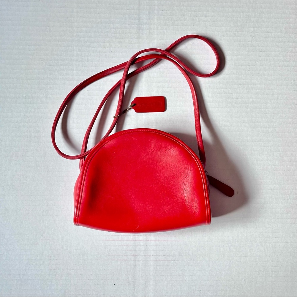 Vintage Coach Semicircle Purse